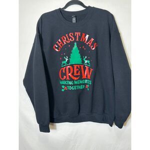 Gildan "Christmas Crew Making Memories Together" Heavyweight Sweatshirt SZ L